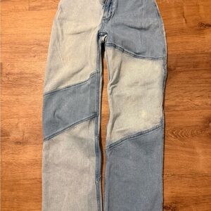 Hollister Men's Two-Tone Relaxed Jeans